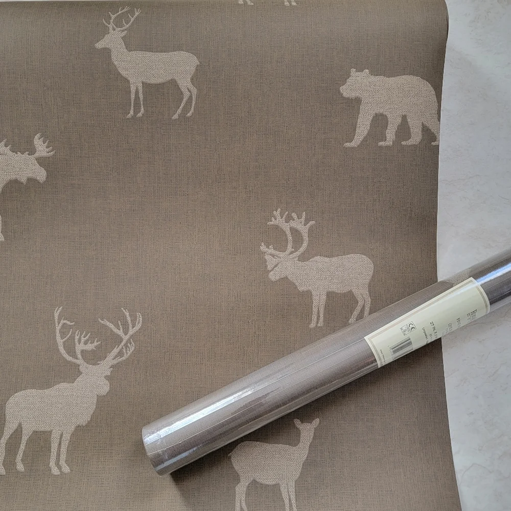 Wallpaper Wildlife Cabin Lodge